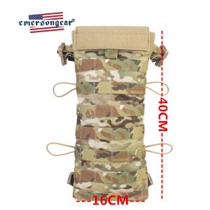 Bags Emersongear Tactical For LBT2649E Style 2.5L Hydration Backpack MOLLE Panel Hiking Bottle Water Bags Airsoft Hunting Pouch