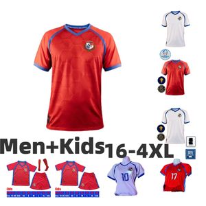 2023 2024 Panama Soccer Jerseys Eric Davis Alberto Camisetas de Futbol Quintero de Foot 23 24 25 Home Red Away White National Team Uniforms Men Football Shirts S-4XL Top