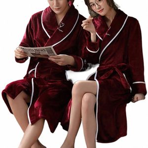 Erkekler pazen bornoz düz renkli çift çift bornozlar kış sıcak rahat robe pijama kadın pijama salonu gecelik ev kıyafetleri r2en#