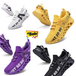 2024 Fashions Comfort Running shoes Breathable flying woven shoes Casual shoes MD lightweight anti-slip wear-resistant wet shoes GAI