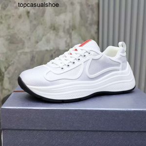 Pradyity Americas Praddas Cup Pada Prax Men Men Top Luxury Sneakers Shoes Low Top Sports Rubber Sole Fabry Runner Comfort Skateboard Walking Outdoor Trainers