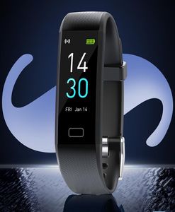 Moda mężczyzn S5 Smartband Watch Women Bluetooth zegar tętna Monitorowanie ciśnienia krwi Monitorowanie urządzeń kondygnacyjnych Smart Bransoleta5642825