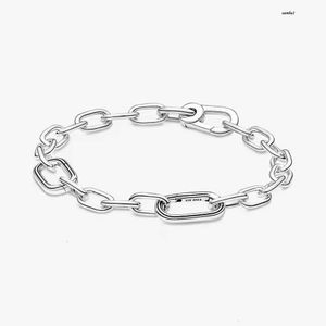 Pounds Sier Fashion Charm Bracelet European and American Personality Christmas ME New Product DIY Snake Bone Interwoven Chain Gift 2024