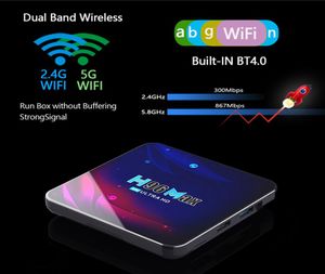 H96 Max V11 Android 11 TV Box RK3318 4G 64G BT 40 Google 4K Smart TVBox 24G 5G Android1146218