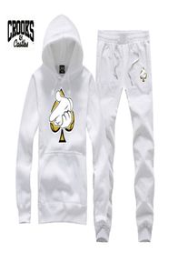 Crucciali e castelli Spaccature Diamond Fashion Hip Hop Hoodie vestiti da uomo abbigliamento sportivo Pullover Hiphop Pullover suda marca Calci Stylish7192417