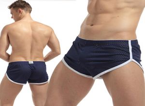 Homens de alta qualidade malha sexy roupa interior boxers shorts soltos respirável secagem rápida cuecas masculinas boxer calzoncillos8814839