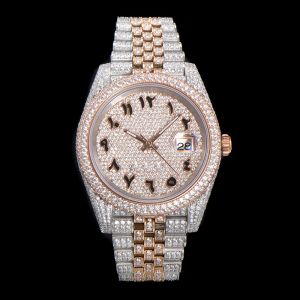 Diamentowe zegarki Designer Watches Automatyczny ruch mechaniczny Wodoodporna męska bransoletka Sapphire Business Stal nierdzewna ze stali nierdzewnej 40 mm na rękę Montre de Luxe