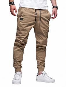 2023 Nya män Fi Hip Hop Pants Fyra hav Pure Cott Casual Sports Pants Street Pants High Quality Straight Tube B7TP#