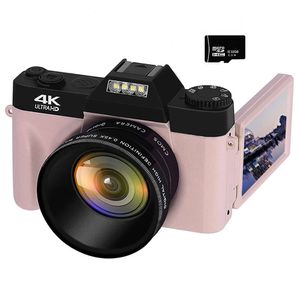 Cattura straordinari filmati 4K con la nostra fotocamera digitale da 48 MP: zoom 16X, connettività WiFi, perfetta per vlogging e live streaming