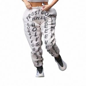 kanye Kim Sunday Service CPFM.XYZ Sweatpants Kanye West 1:1 Streetwear Autumn Winter Casual Joggers Trousers Pants 91yj#