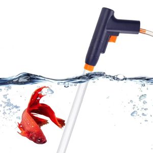 Werkzeuge Aquarium-Wasserwechsler, manuelles Reinigungswerkzeug mit Wasserpumpe, Siphon-Saugtoilette für Wasserwechsel, Waschen von Sand