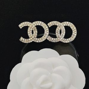 Designer gold designer di jeathery Women Orecchini di diamanti marca di moda Accessori regalo per matrimoni