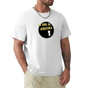 Magliette da uomo T-shirt con logo LQSA Maglietta corta personalizzata da uomo
