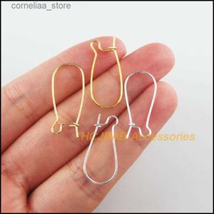 Ear Cuff Ear Cuff New 100 Ear Hook Earring Closure 11x24mm for DIY Jewelry French Earring Hook Jewelry Discovery Y240326