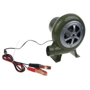 Blowers Electric Flower, Blacksmith Forge Blower Barbecues Fan, Hushåll BBQ ÖVNINGSFAN 12V för utomhusmatlagning Picknick Dropshipping