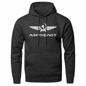 caldo Aeroflot CCCP Civil Aviati URSS RUSSIA AIRFORCE tute da uomo popolare abbigliamento uomo cappotti casual maschili 2019 giacche hip-hop K3L3 #