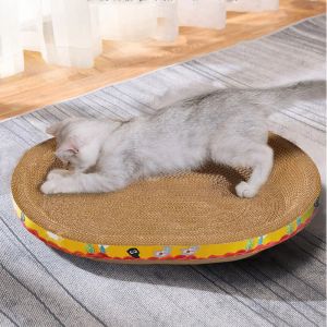 スクラッチャー猫のベッドのスクラッチパッドシャープのためのボードスクレーパースクレーパー爪猫おもちゃ椅子ソファ家具プロテクター摩耗剤
