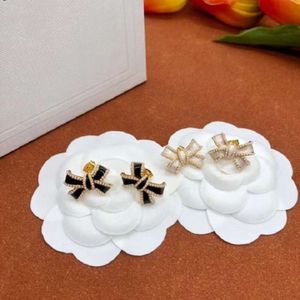 Triumphal Arch Bow Drop Glue Pearl Sier Needle Earrings, Brass Material Stars, Same Style and Earrings for Women