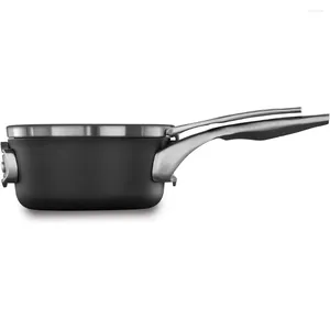 Cookware Sets Calphalon Premier Space-Saving Hard-Anodized Nonstick 2.5-Quart Sauce Pan With Lid