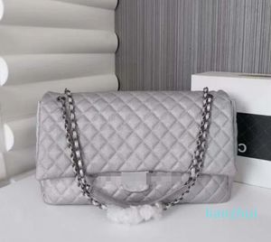 2024 Handtasche Berühmte Marken Umhängetasche Luxus Handtaschen Geldbörsen Kette Mode 46 cm Qaxaq