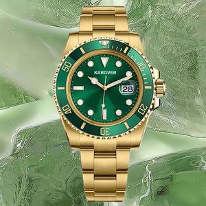 Klassisk stil Automatiska klockor Sapphire Glass Mechanical Arvur Rostfritt stål Klocka Business Watch for Men Watchs Box Mens Underwater Mechanical Watches