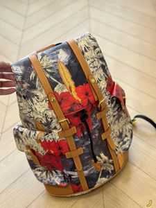 24 Designer Handbag Outdoor Travel Backpack Printed Multi Pocket Hardware L Single Shoulder Bag