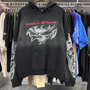 Hellstar Hoodie Men Hoodies Designers Hoodies Pull-Over mir Hoodies Winter Warm Man Clothing Hoody Sweatshirts High Quality Version US Size 2211