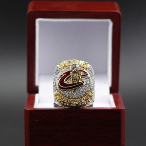 2016 James MVP Cavaliers National Basketball Team Championspionship Ring With Wooden Display Box Souvenir Men Fan Gift Jewelry 2024