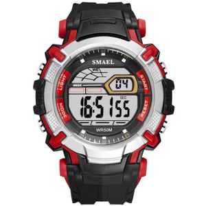 Luksusowe męskie zegarki LED Smael Digital Clock Alarm Waterproof LED Sport Mężczyzna Zegar zegarowe 1620 najlepsze marka luksusowe zegarki Men245n