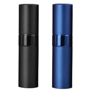 Jars 2 Pcs Chili Cans, High Concentration Anti Wolf Spray, Empty Cans, Portable SelfDefense Spray Cans, Black & Blue