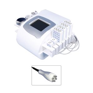5 I 1 Ultraljud 40k Cavitation RF Lipo Laser Machine Cavitation Radiofrekven Ansiktsskyddning Vakuum RF Body Slim Massage Shaper