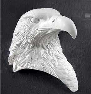 Eagle Creative Mural Wall Hanging Style Pendant Name Wall Modern Office Sculptures Animal Head Home Living Room Decoration187T3011383