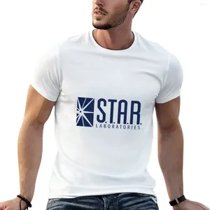 Polos masculinos Star Labs Logo Camiseta Estética Roupas Negras Camisetas Para Homens Gráficos