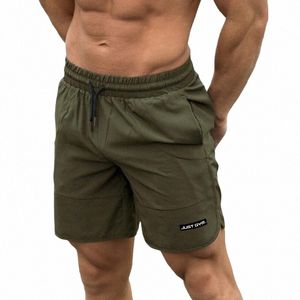 Gym Fitn Workout Casual Shorts Men's Bodybuilding Joggers Muscle Sweatpants Summer Quick-Torr Cool Feeling Beach Short Pants D0Jy#