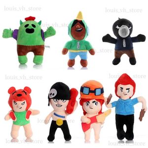 Plush Dolls New Spike Crow Heroes Leon Plush Game Stars Blushie Plushie Toy Dolls Kids Those Anime Figure Model Dolls Boy Prezenty Bożego Narodzenia T240325