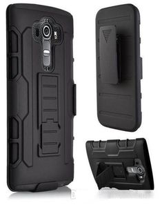 LG K10 V10 G3 G5 LS770 Stylus Stylo 2 için Plus Case Armor Hibrit LG G4 NOT Mini K3 LS450 K5 K4 K7 Q6 Kapak Kemeri Klip4304693