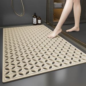 Mattor badrum anti slip badmat fast färg anti höst toalett golv matta badrum dusch fotmatta säkerhet ihåliga vattentäta fötter kuddar