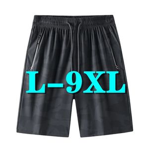 Męskie szorty dla mężczyzn Summer OversizeS Sport Casual Short Spit Britches Spodnie Pnetyki plażowe oddychające elastyczne talia 240321