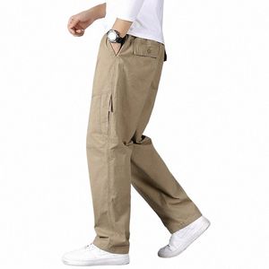 2022 Men Pants Large Size Big 6XL Plus Men's Cargo Pants Trousers For Men Sports Pants Military Style Trousers Jogger Male 26kP#