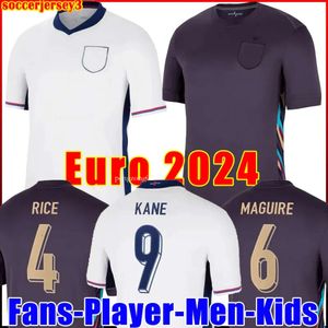 2024 Englands Football Shirt Euro 24 25 BELLINGHAM Soccer Jersey FÃS JOGADOR VERSÃO SKA FODEN RASHFORD GREALISH Seleção Nacional KANE Kit de camisa de futebol Kit infantil 57 84