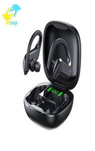 MD03 TWS parmak izi dokunmatik Bluetooth kulaklıklar spor su geçirmez stereo kulaklıklar gürültü önleme oyun kulaklığı kablosuz kulaklıklar1604761