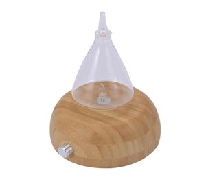 加湿器HaegerGlass Reservoir nebulizing Pure Essential Oil Aromatherapy Diffuser Auto Shut Off LED Light Aroma加湿器9845458