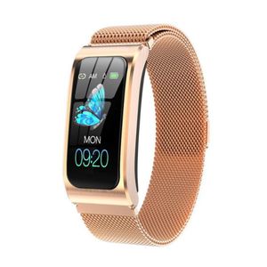 Kadınlar Akıllı İzle 114 Quot IP68 Su Geçirmez Kalp Hızı Akıllı Saat Men Fitness Tracker Saat PK X3 S2 Android IOS2506777