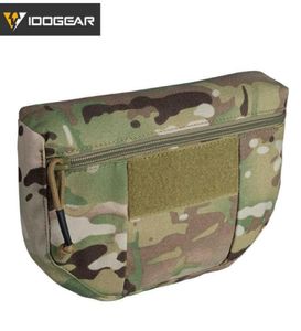 IDOGEAR Tactical Armor Carrier Drop Pouch AVS JPC CPC Поясная сумка EDC Боевая армейская тактическая поясная сумка Multicam 3520 Q07218450239