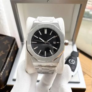 Mens luxo luminoso mecânico relógio automático design à prova d'água 304L boutique pulseira de aço designer relógio de alta qualidade atacado