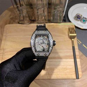 Luxury Automatisk mekanisk klocka Richar M Watch Date Swiss Designer Watch Italian World Brand Watch Waterproof Stainless Steel Fashion Men's Watch CBCR