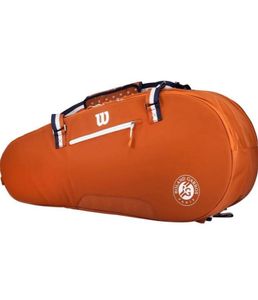 Açık çantalar varış orijinal tenis çanta çift omuz sporu sırt çantası sporu 12 raket için wr800601001outdoor1764854