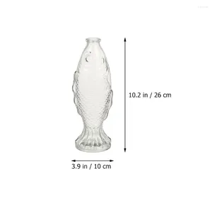 Vasos vaso flor peça central mesa decorativa floral garrafa titular garrafas recipiente casamento em forma de cristal claro