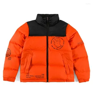 Kamizelki męskie twarz z kapturem futrzastego kołnierza z kapturem Snow Windbreaker 90% White Duck Down Parka Coats Ameryka