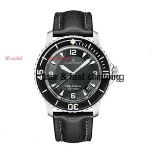 45mm 1315 Movement Designer Luxury Watch and Waterproof Men's 50 Mechanical Trendy Business Elegant Fifty Titanium 8W1K